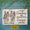personalized cowboy cowgirl sign wood pallet art 1757432464908