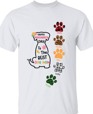 happy mothers day to the best dog mom personalized 1770907158190