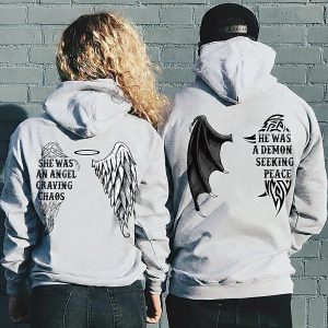 personalized demon angel love couple pullover hoodie 1772074607541