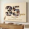 35th wedding anniversary gift custom photo collage canvas 1772899089571