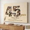 45th wedding anniversary gift custom photo collage canvas 1772523383109
