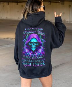 Alternative view of Funny Hoodie I Can Go From Regular