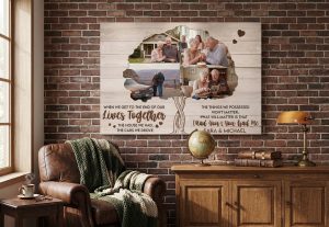 Alternative view of Personalized Anniversary Canvas: Custom Photo Ancient Tree Art