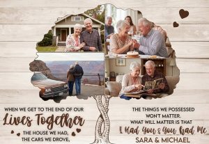 personalized anniversary canvas custom photo ancient tree art 1773110734177