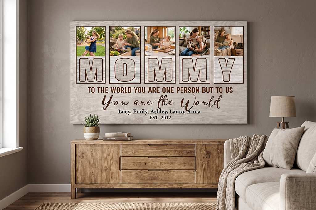Personalized Mother's Day Gift - To The World You Are One Person