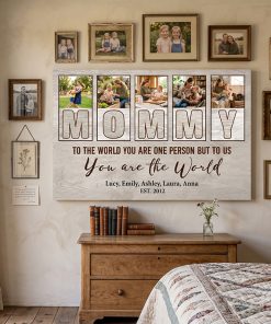 EraSkull 18 Alternative view of Personalized Mother's Day Gift - To The World You Are One Person