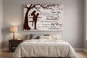 Personalized Canvas Gift - When I Tell You I Love You