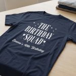 Girls Birthday Tshirts - Personalized Party Shirts, Birthday Squad Shirt
